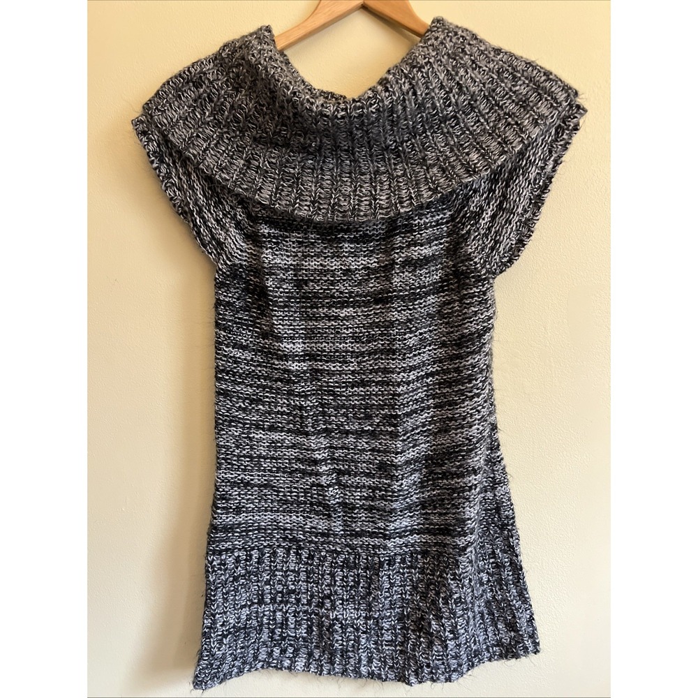 Rue21 Sweater Top Tunic Cowl Neck Festival Bohemian‎ Whimsigoth Women's Medium